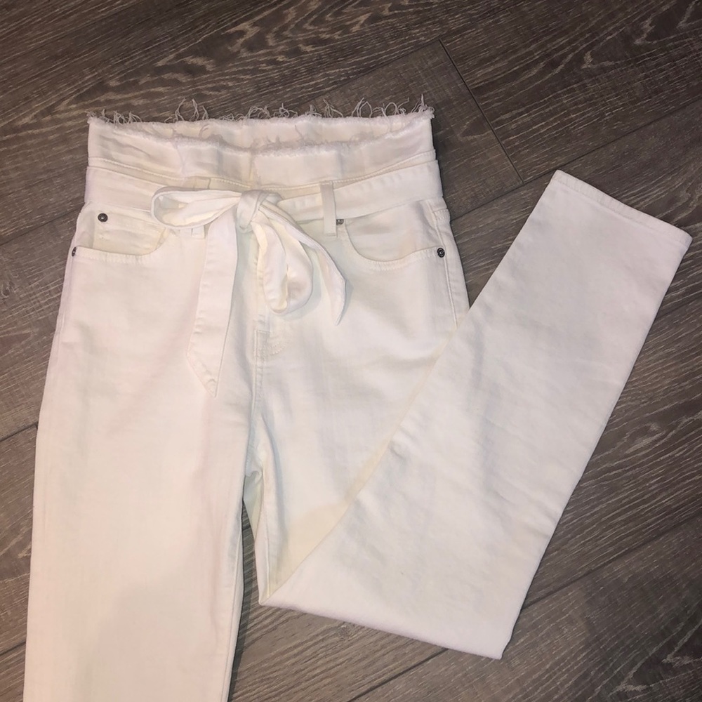 7 For All Mankind High Waisted Ankle Jeans